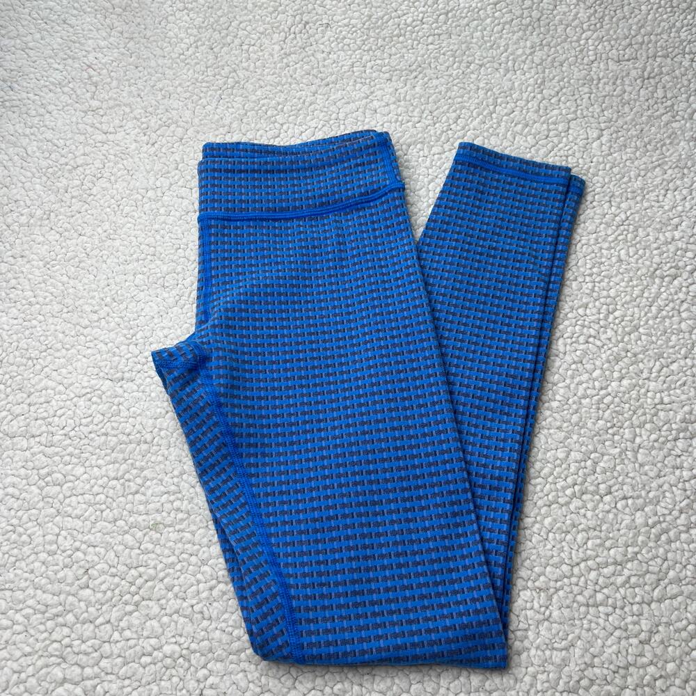 Ivivva Blue Pattern Soft Leggings 14